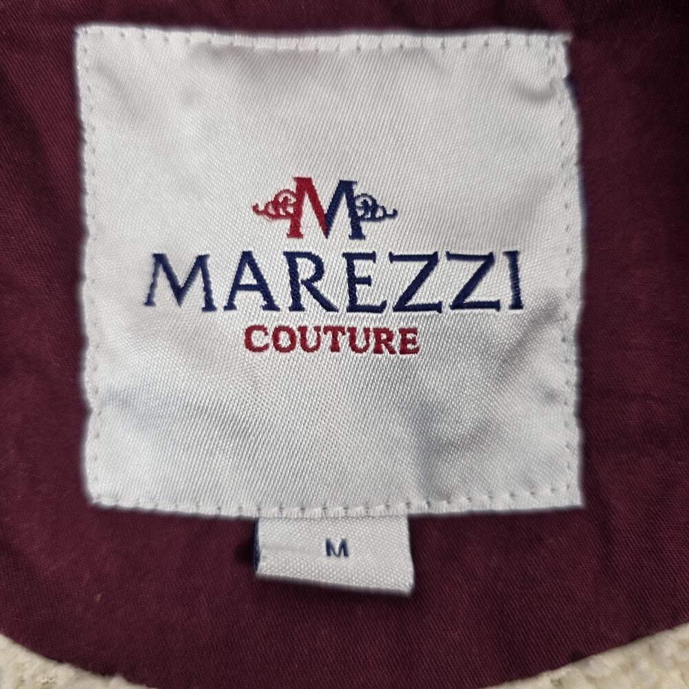 Marezzi Couture Women’s Medium Sherpa-Lined Maroon Chore Jacket coat - Picture 8 of 13